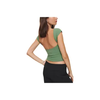 REFORMATION Tank Tops Women's Dark Green