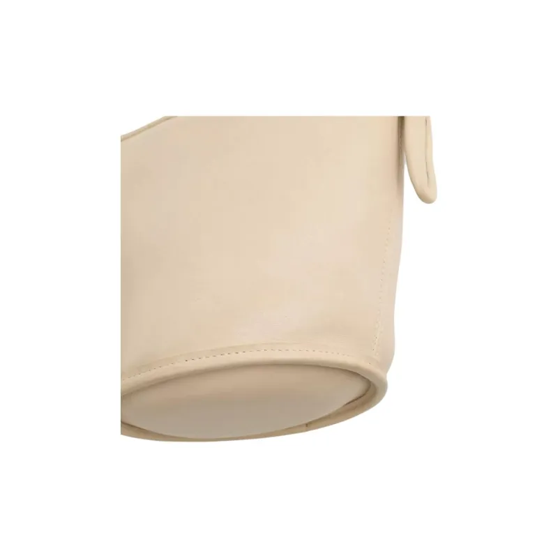 COACH Maggie Leather Bucket Bags Crossbody Bag, Shoulder Bag Women's Ivory White-3