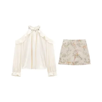 PLANE DRIFT Two Piece Skirt Sets Women's