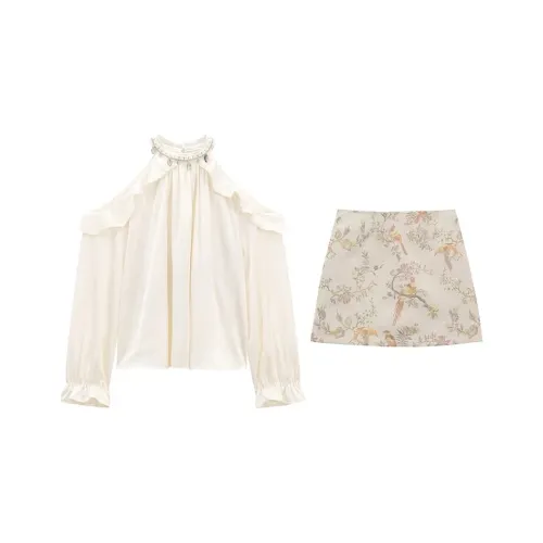 PLANE DRIFT Two Piece Skirt Sets Women's