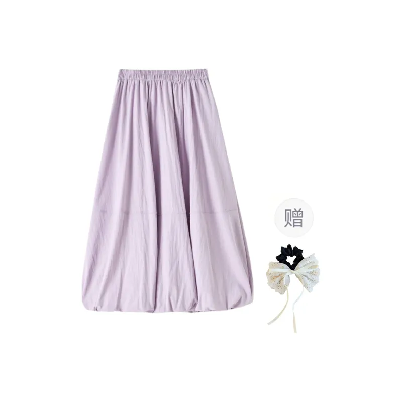 TUSHIFEI Casual Long Skirt Women's-7
