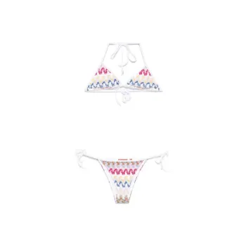 MISSONI Lace Triangle Bikini Set