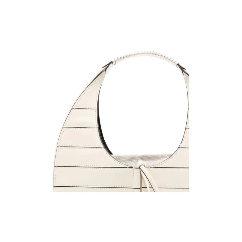 Staud Slatted Moon Leather Shoulder Bag-4