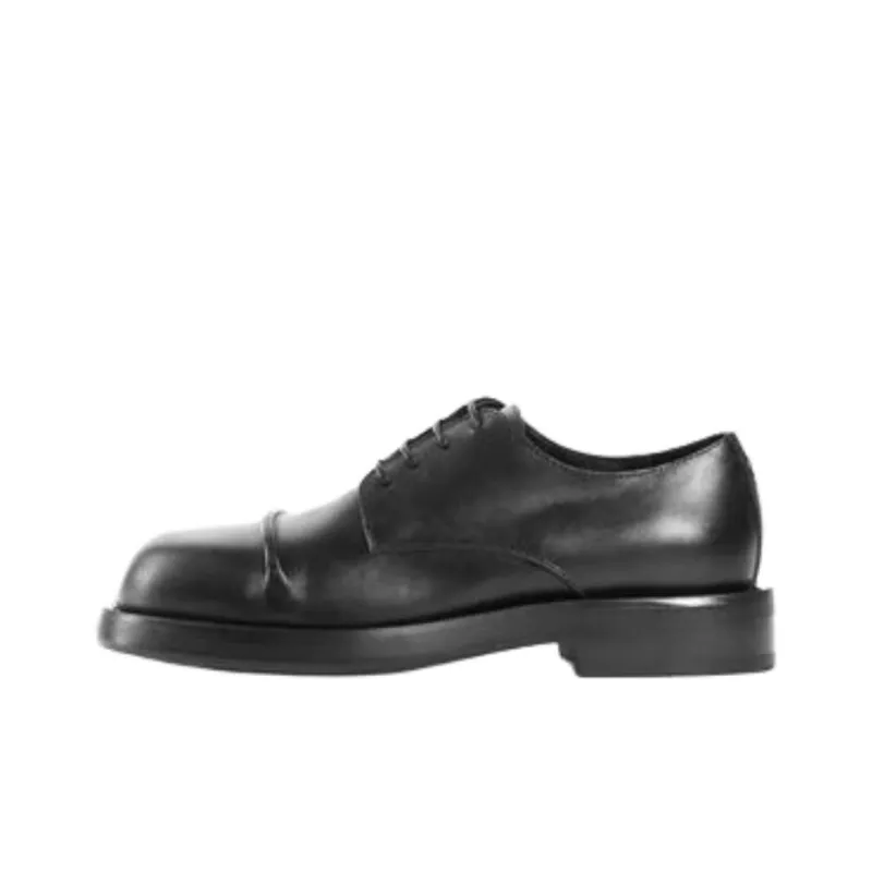 Ann Demeulemeester Kai Pintuck Dress Shoes Men's Black-0