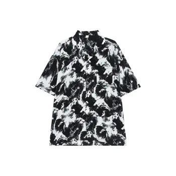 KIRHNE Shirts Unisex Black