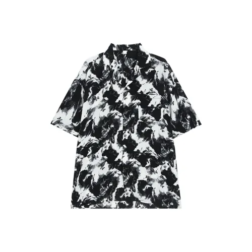 KIRHNE Shirts Unisex Black