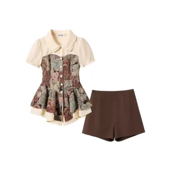 Lookinto Two Piece Skirt Sets Women's