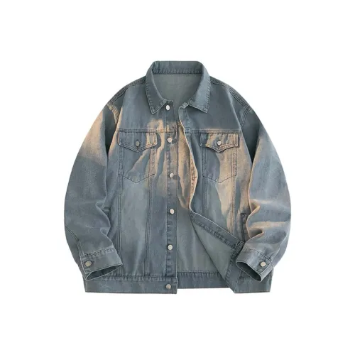 Warrior Huichao Riding The Wind Collection Denim Jacket Unisex