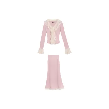 DREAM SEVEN 77 Skirt Set Women's Pink