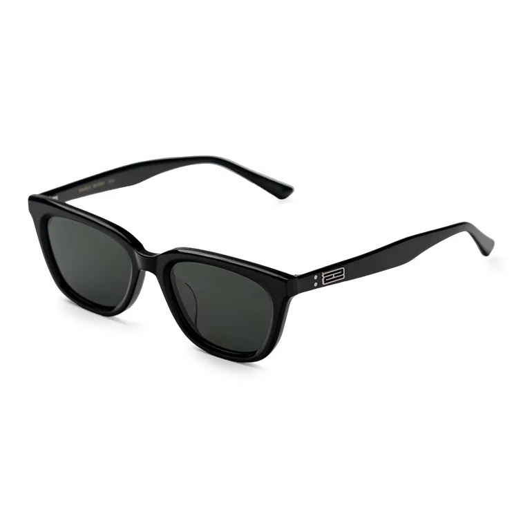 HELEN KELLER Plate Frame Cat Eye Sunglasses Unisex-2