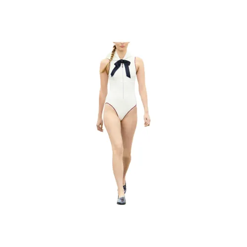 CHANEL 25C One piece Swimsuit Women
s White