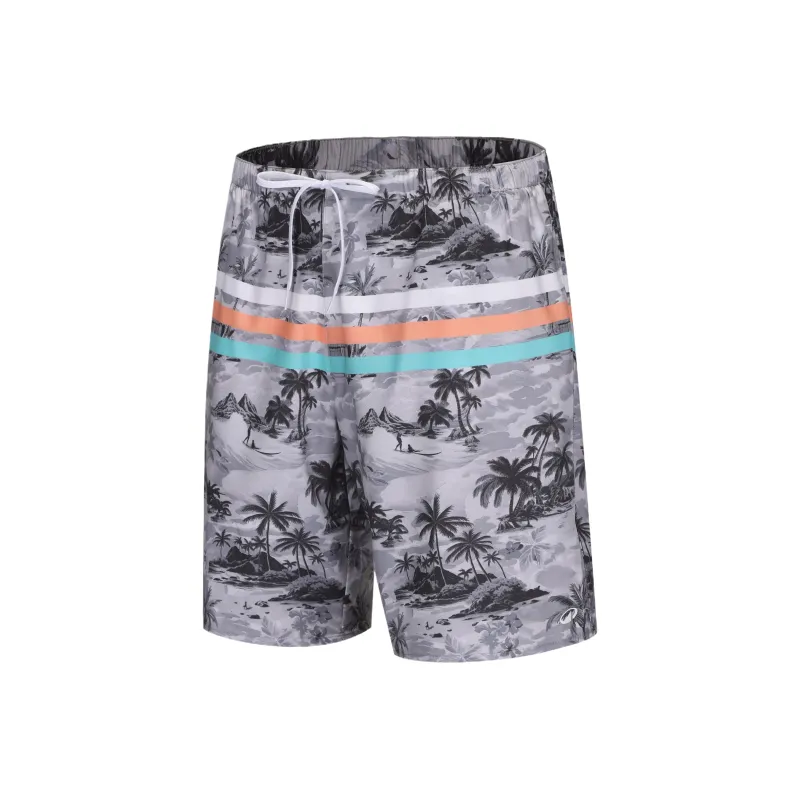DECATHLON OLAIAN100 Collection Beach Shorts Men's Gray-2