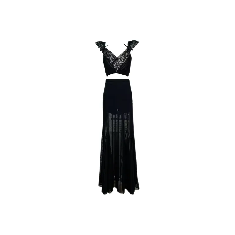 Udon House Two Piece Skirt Sets Women's-0