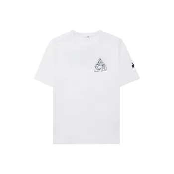 Le Coq Sportif Set in Sleeve Basic Short Sleeved T Shirts Women's
