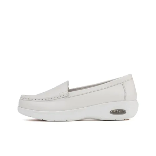 AOKANG Casual Single Shoes Women's Ecru