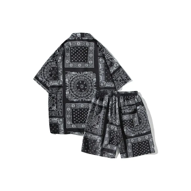 Fakeyoung Shirt Matching Set Unisex-1