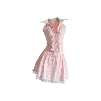 COMMA GIRL Skirt Set Women's Pink