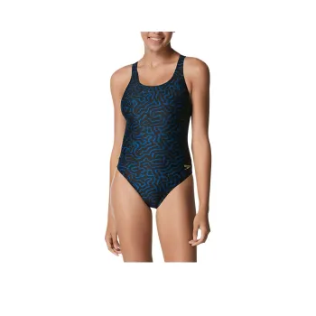 Speedo Race Maze Super Pro Back One piece Swimsuit Women's