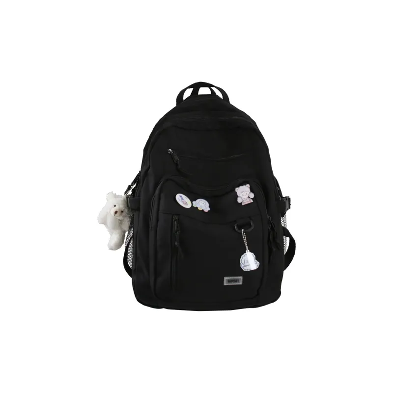 Yalu Nylon Backpack Unisex Multicolor-0
