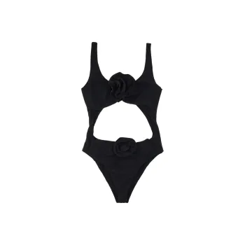 Magda Butrym Rear Zipped Twisted Cut-Out Bodysuit