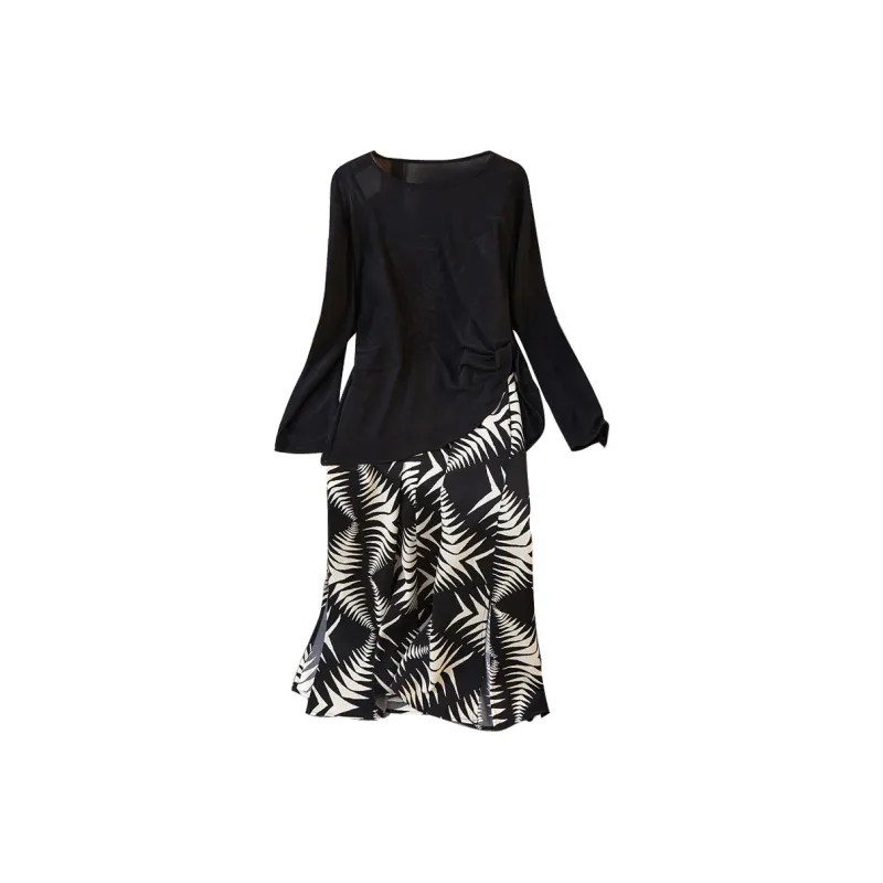 TOUCH Two Piece Skirt Sets Women's-0