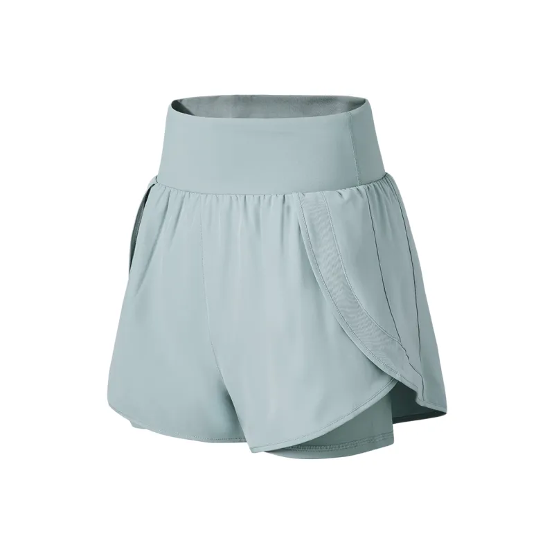 Lan Pattern Sports Shorts Women's-0