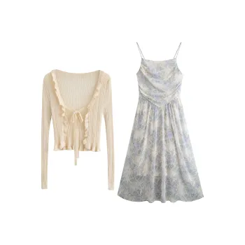 Mm Two Piece Skirt Sets Women's