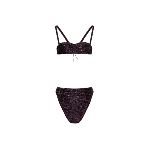 Oséree Sequin embellished High waisted Bikini