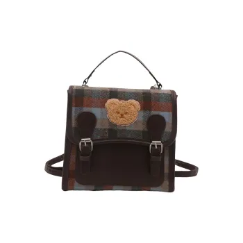 TOUTSEUL YOLO PU Backpack Women's Brown/Coffee