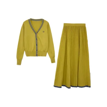 Icicofficial Two Piece Skirt Sets Women's