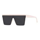 Ecru with Gray Lens