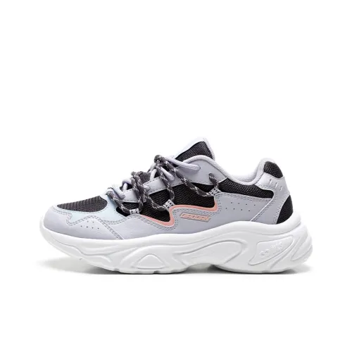 QIAODAN Dry Anti Slip Wear Resistant Low Top Casual Shoes Women's Purple