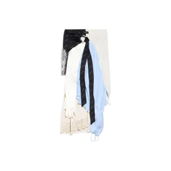 Balenciaga Messy Patched Skirt