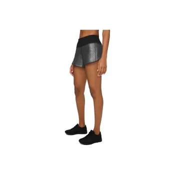 Lululemon Speed Up Sports Shorts Women's Silver Black