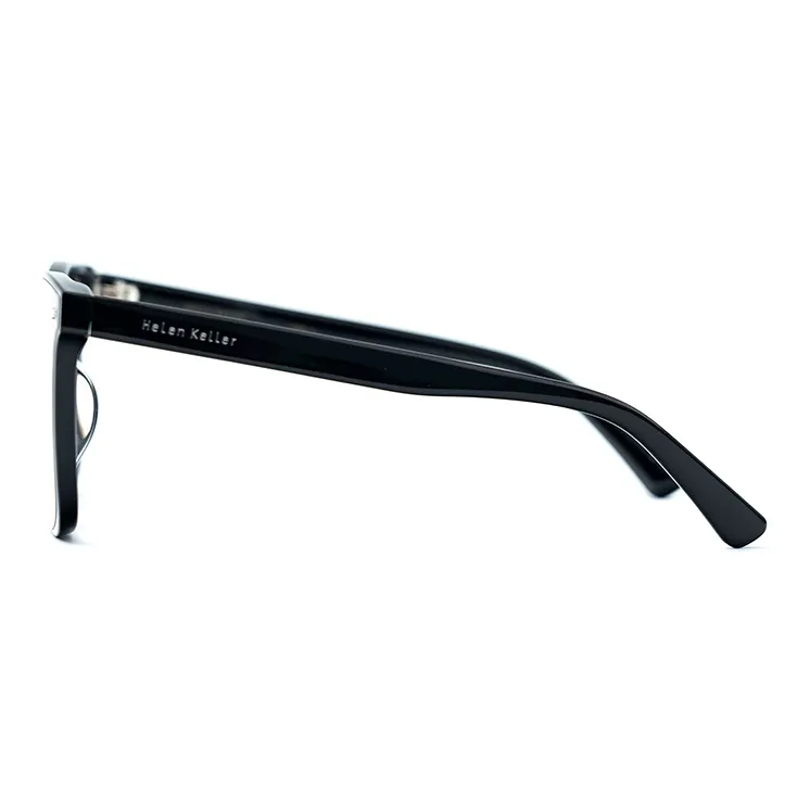 HELEN KELLER Plate Frame Square Sunglasses Unisex-15