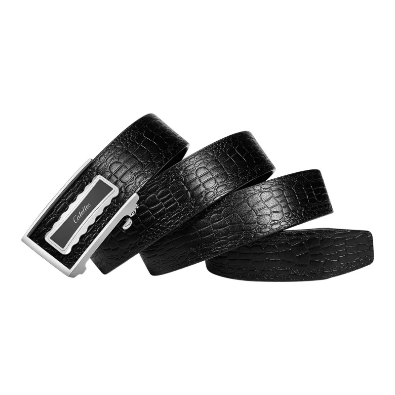 CATELLES Cow Leather Belts Men's 3.5/3.8cm-2