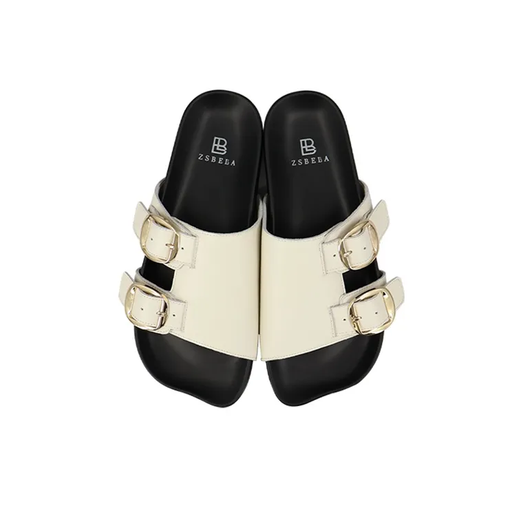 ZSBELLA Slip Resistant Abrasion Resistant Slide Slippers Women's-6
