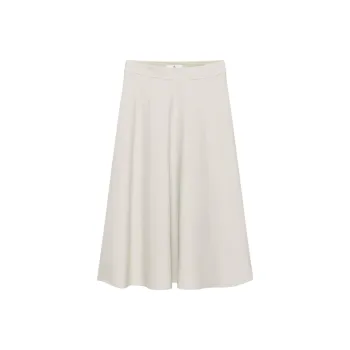 ARITZIA FW24 Babaton Futurism Skirt Casual Long Skirts Women's Matte Pearl/Matte Pearl