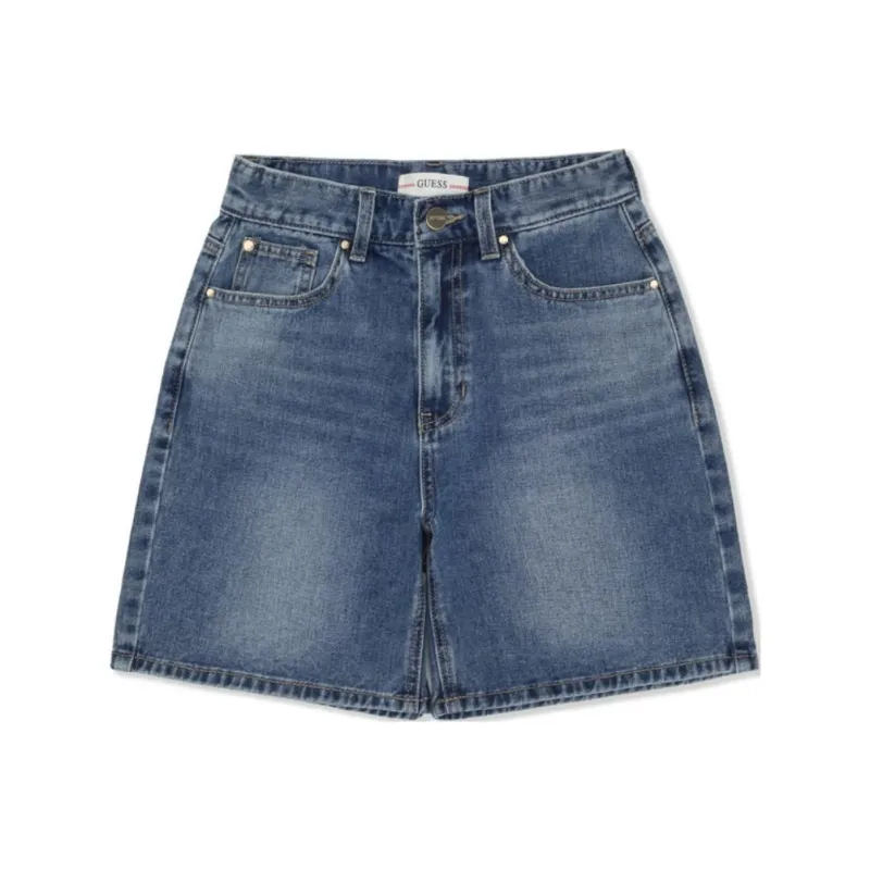GUESS Denim Shorts Women's Blue-0