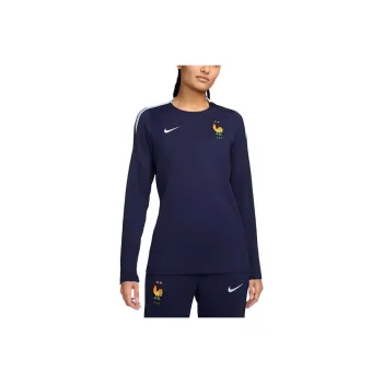 Nike FFF Strike Women's Nike Dri-FIT Football Crew-Neck Top Soccer Jerseys Women's Blue