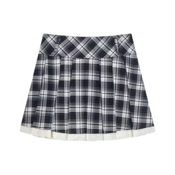 ABBY GODDESS Casual Short Skirts Women's Black