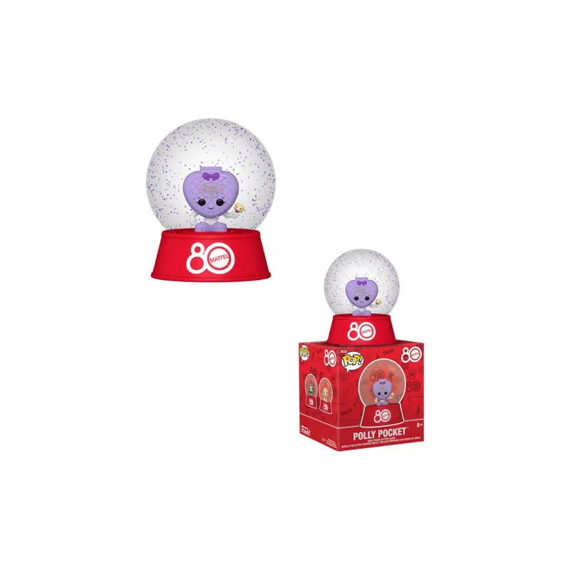 Funko Bolly Pocket Mini Glitter Crystal Ball, Classic Reissue Edition Chibi Figures-2