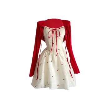 Udon House Two Piece Skirt Sets Women's