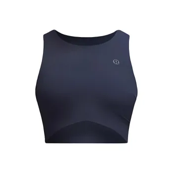 Lululemon Cropped Series Sport Vests Women's Marine Blue