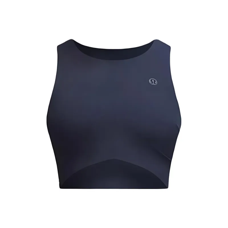 Lululemon Cropped Series Sport Vests Women's Marine Blue-0