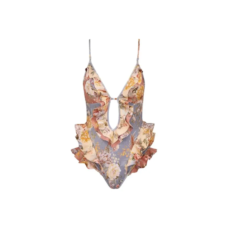 Zimmermann FW24 One piece Swimsuit Women's Multicolor-0