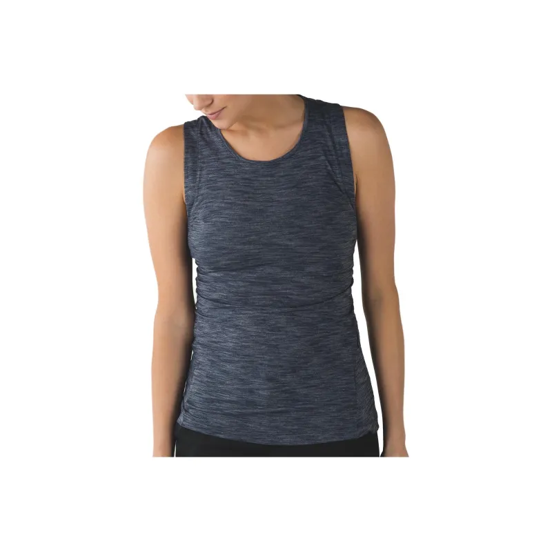 Lululemon Go Endeavor Sport Vests Women's Black Gray Color-0