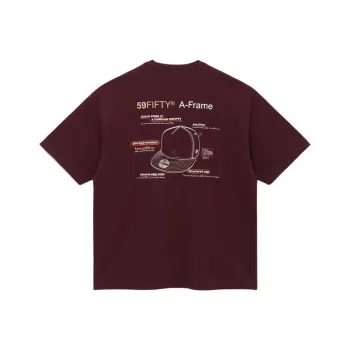 New Era 59FIFTY Series A Frame T Shirt Unisex
