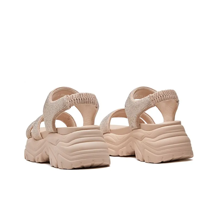 LINGPAO One Strap Sandals Women's-3