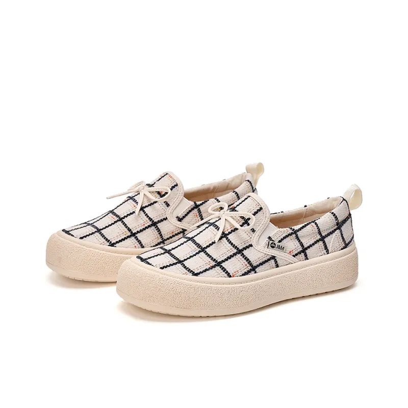 Joy&Mario Abrasion Resistant Height Increasing Slip Resistant Low Top Casual Shoes Women's-5